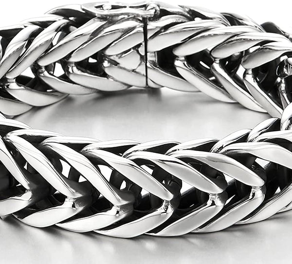 SODA - steel braid bracelet