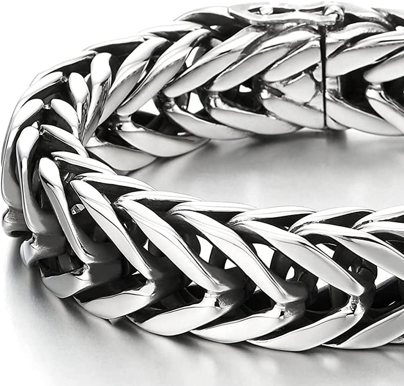 SODA - steel braid bracelet