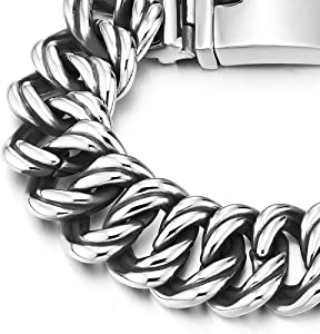 SODA - double braid steel bracelet