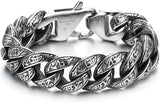 SODA - engraved steel bracelet - Celtic