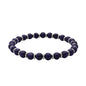 Soda - 6 mm hard stone stretch bracelet - Blue Sodalite