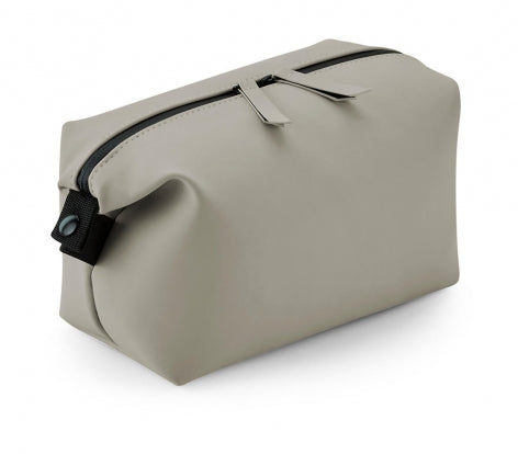 SODA STUDIO - Clutch bag in matte PU - GRAY 