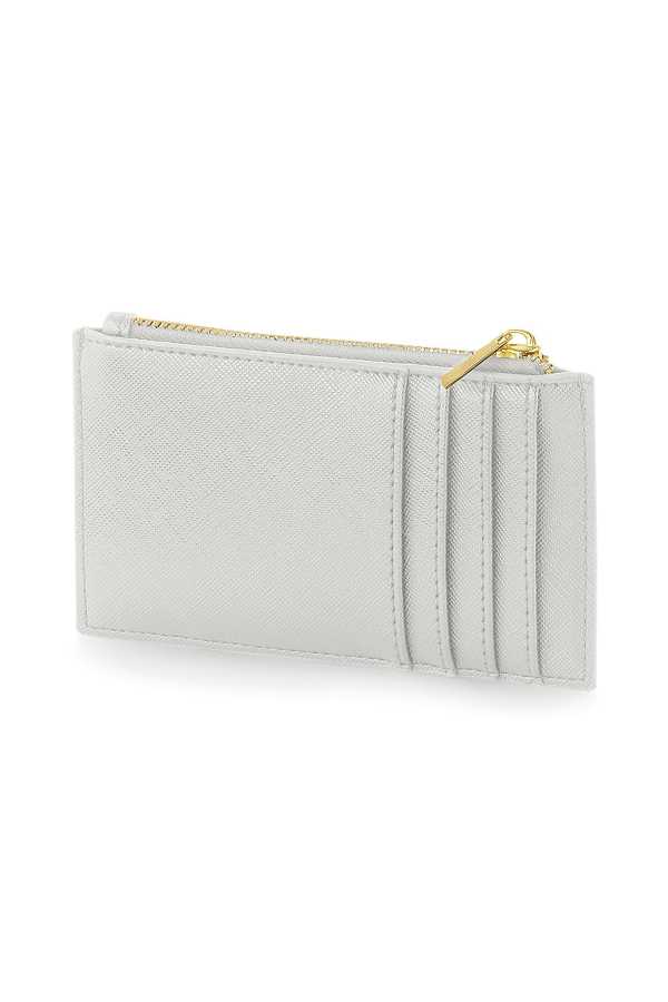 SODA - Boutique Card Holder Saffiano - Soft Grey