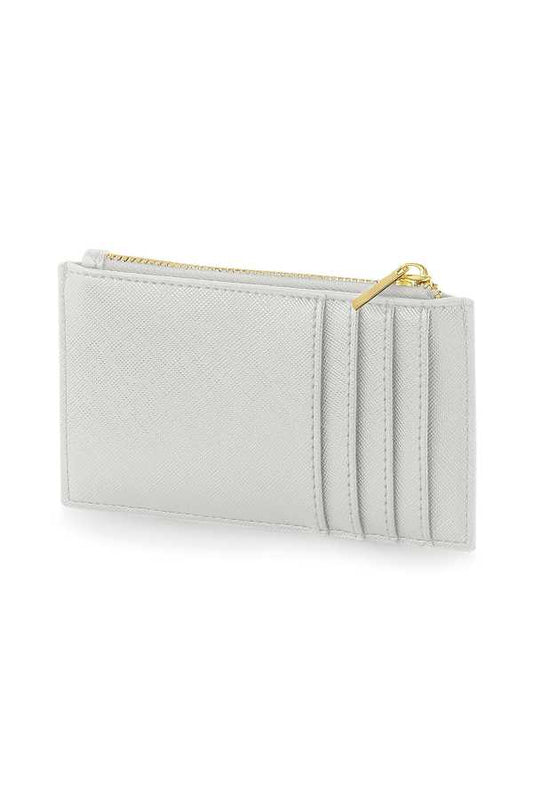 SODA - Boutique Card Holder Saffiano - Soft Grey