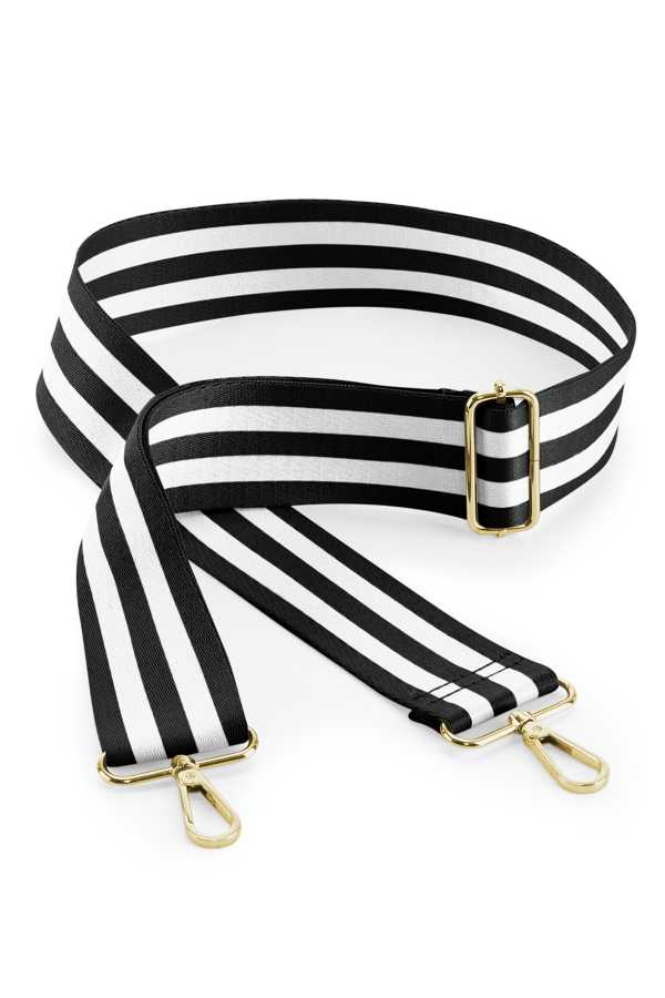 SODA - Boutique Adjustable Bag Strap tracolla universale - Black/white