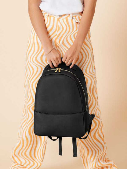 SODA - Boutique Backpack Saffiano - Black