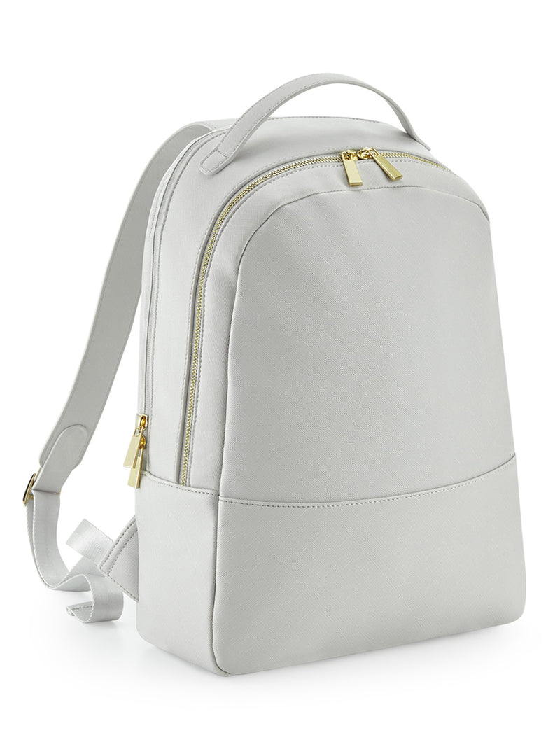 SODA - Boutique Backpack Saffiano - Soft Grey