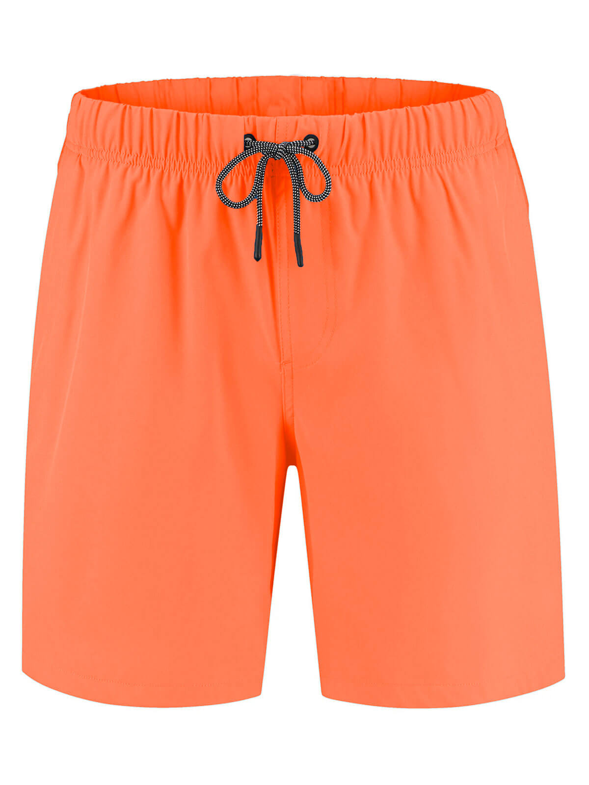 SODA -  Recycled beachwear shorts - ORANGE FLUO