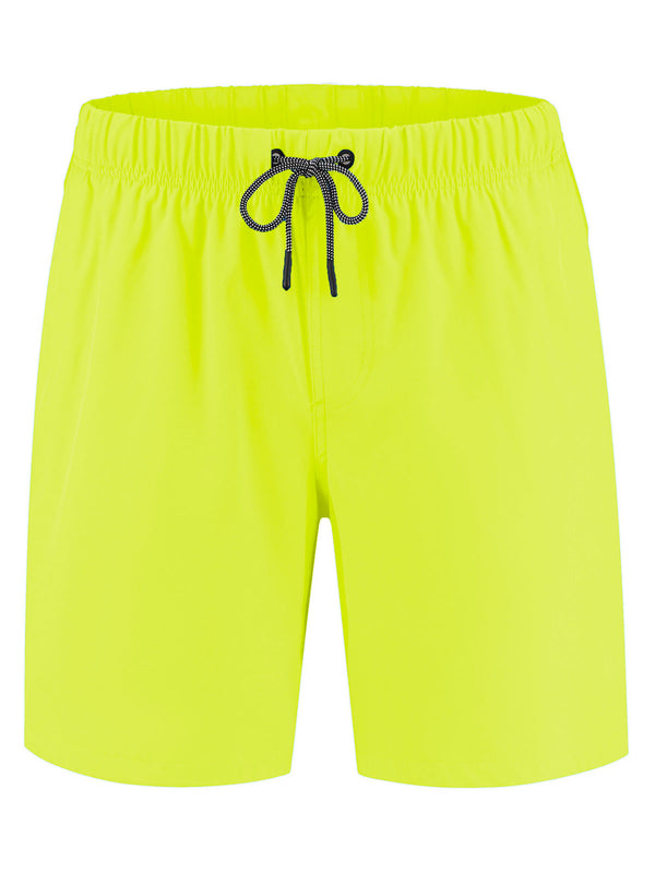 SODA - Recycled beachwear shorts - YELLOW FLUO