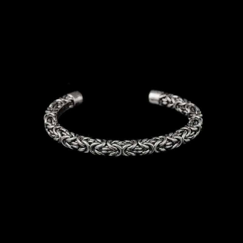 SODA - BYZANTINE SLAVE BRACELET aged silver