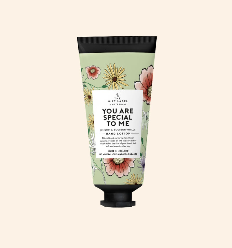 THE GIFT LABELHAND LOTION TUBE YOU ARE SPECIAL TO ME - Hand cream