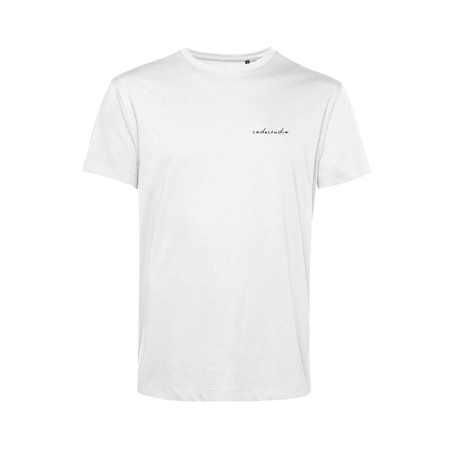 Soda Studio - T-Shirt People Blu - Bianco