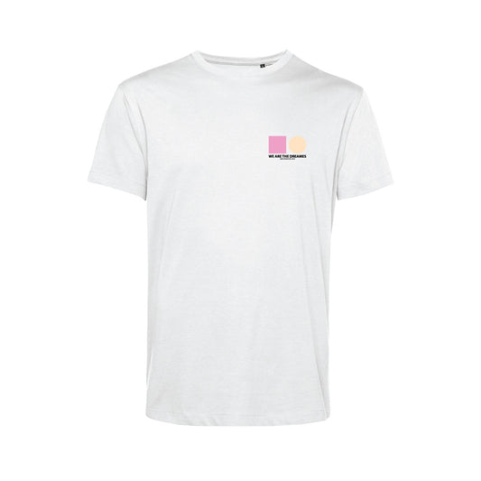 Soda Studio - White - Magenta Geometric T-Shirt