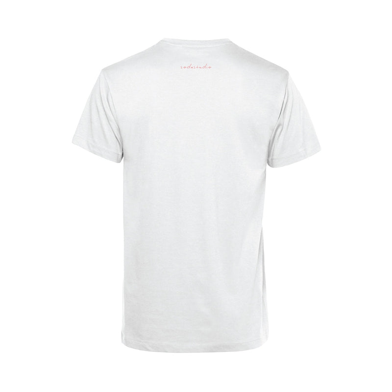 Soda Studio - T-Shirt Fiore Bianco - Rosa