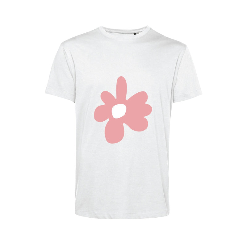 Soda Studio - T-Shirt Fiore Bianco - Rosa