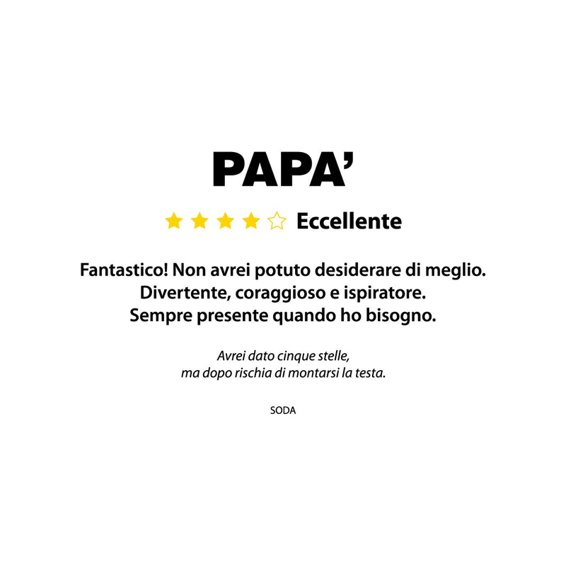 SODA - Grembiule Festa Del Papà - Recensione - Bianco