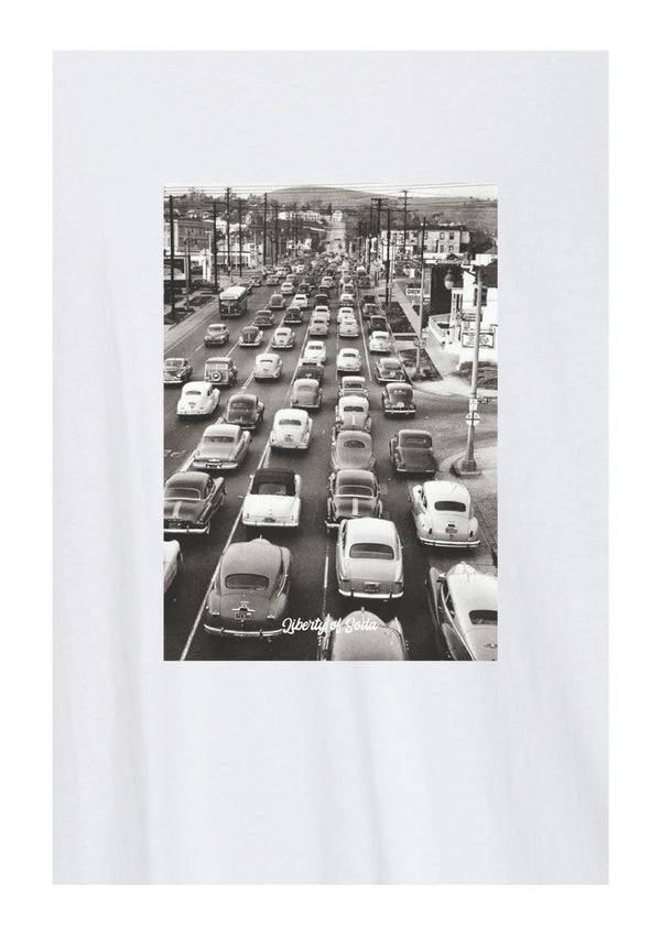 Liberty - T-Shirt  Traffic - Bianco
