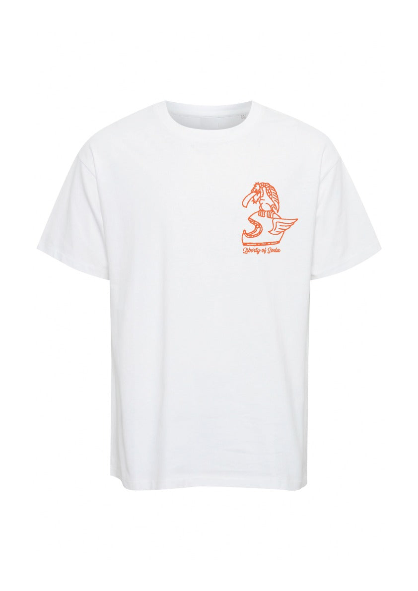 Liberty - Helmet T-Shirt - White