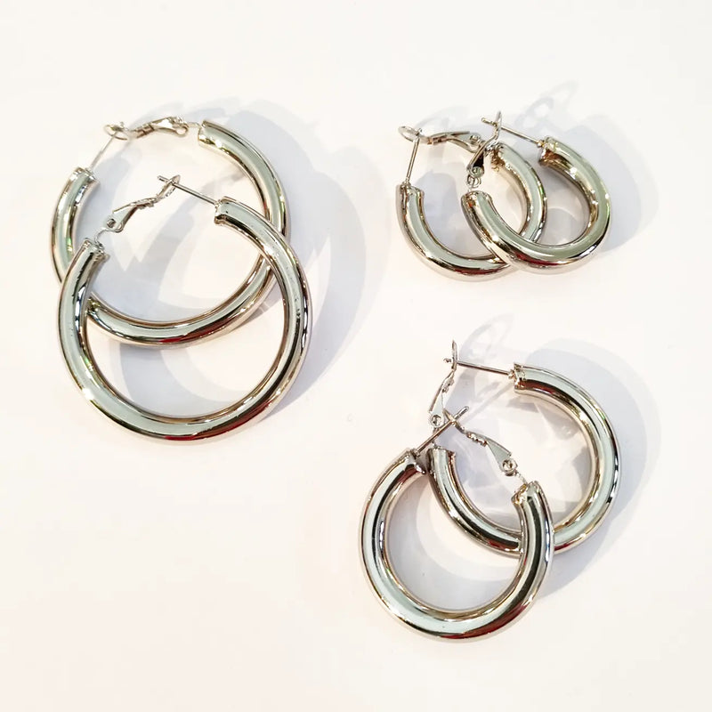 SODABIJOUX - Steel earrings - bold