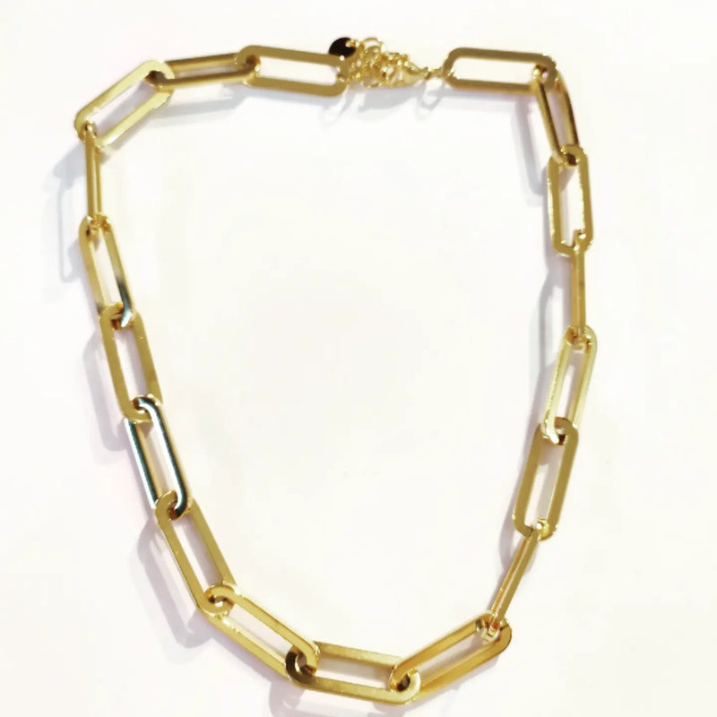 SODABIJOUX - steel necklace - Large chain