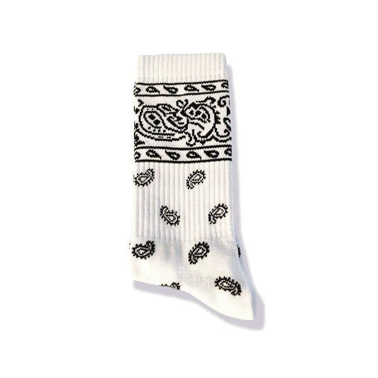 SODA STUDIO - Calzino Spugna bandana - Bianco
