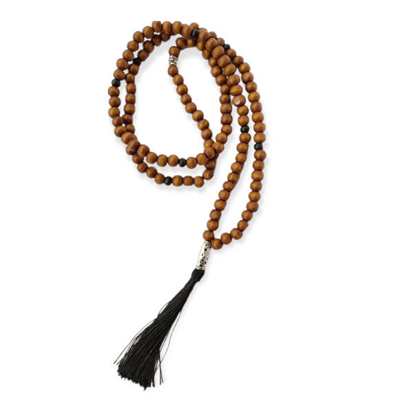 SODA - collana mala tibetano legno - wenge