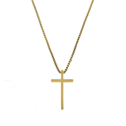 SODA - collana acciaio - croce