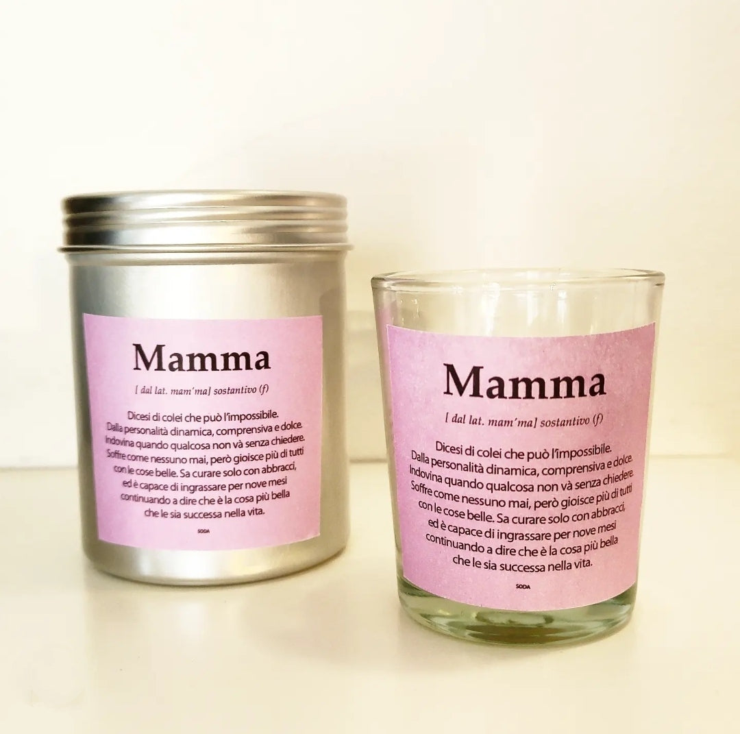 SODA - MOTHER'S DAY candle - definition