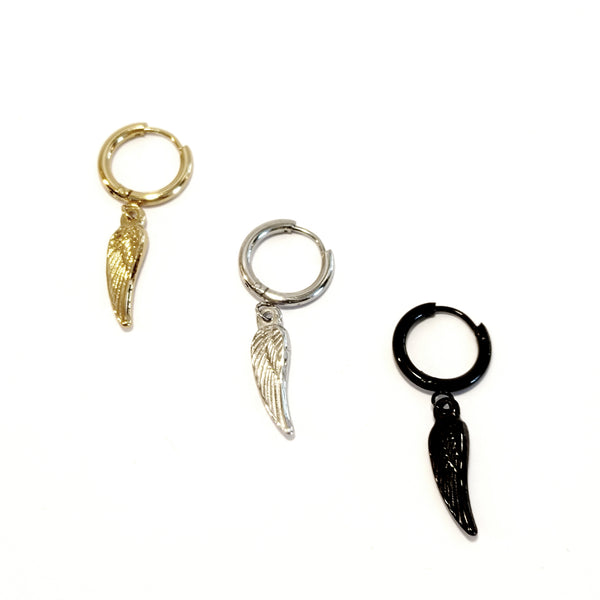 SODABIJOUX - Single feather earrings