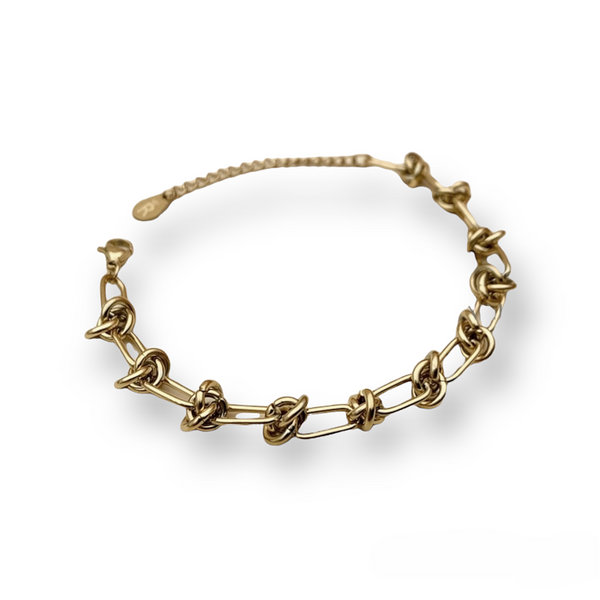 Soda - Barbed wire bracelet - Gold