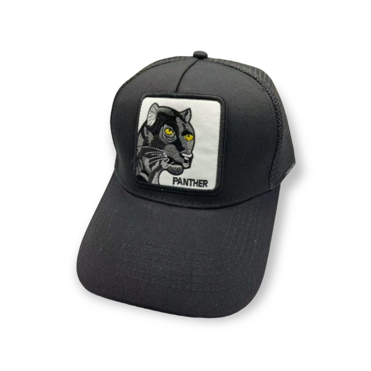 SODA - animal cap cappello trucker - Panther Black