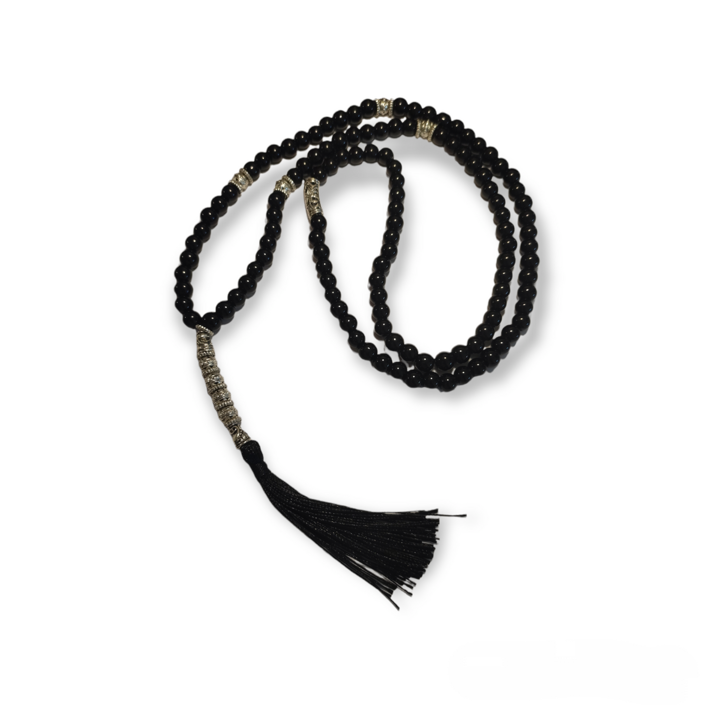 SODA - Tibetan onyx mala necklace - black