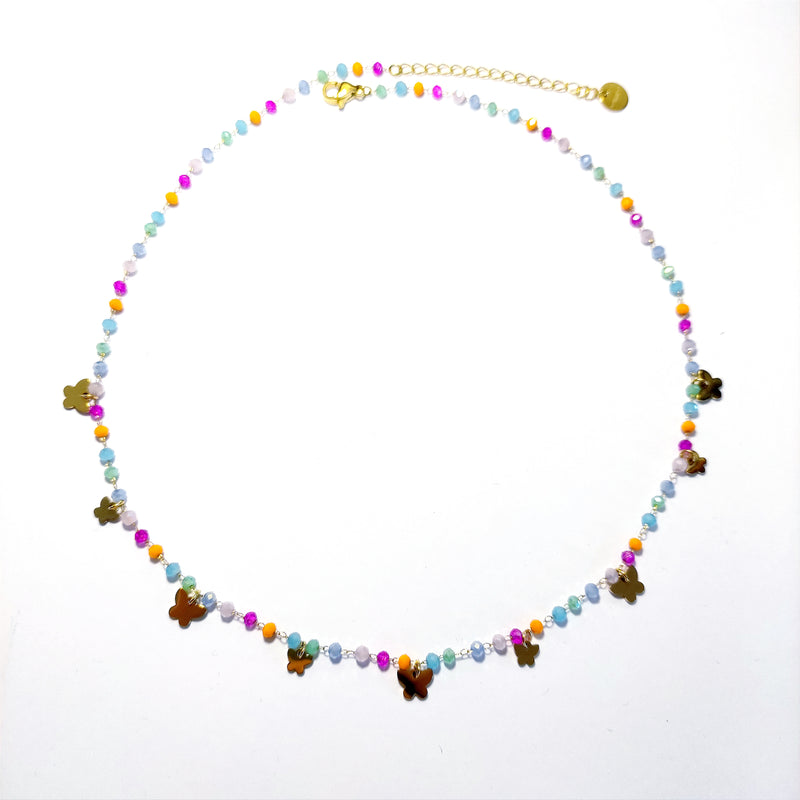 SODABIJOUX - lucky charm necklace - Gold and multicolored