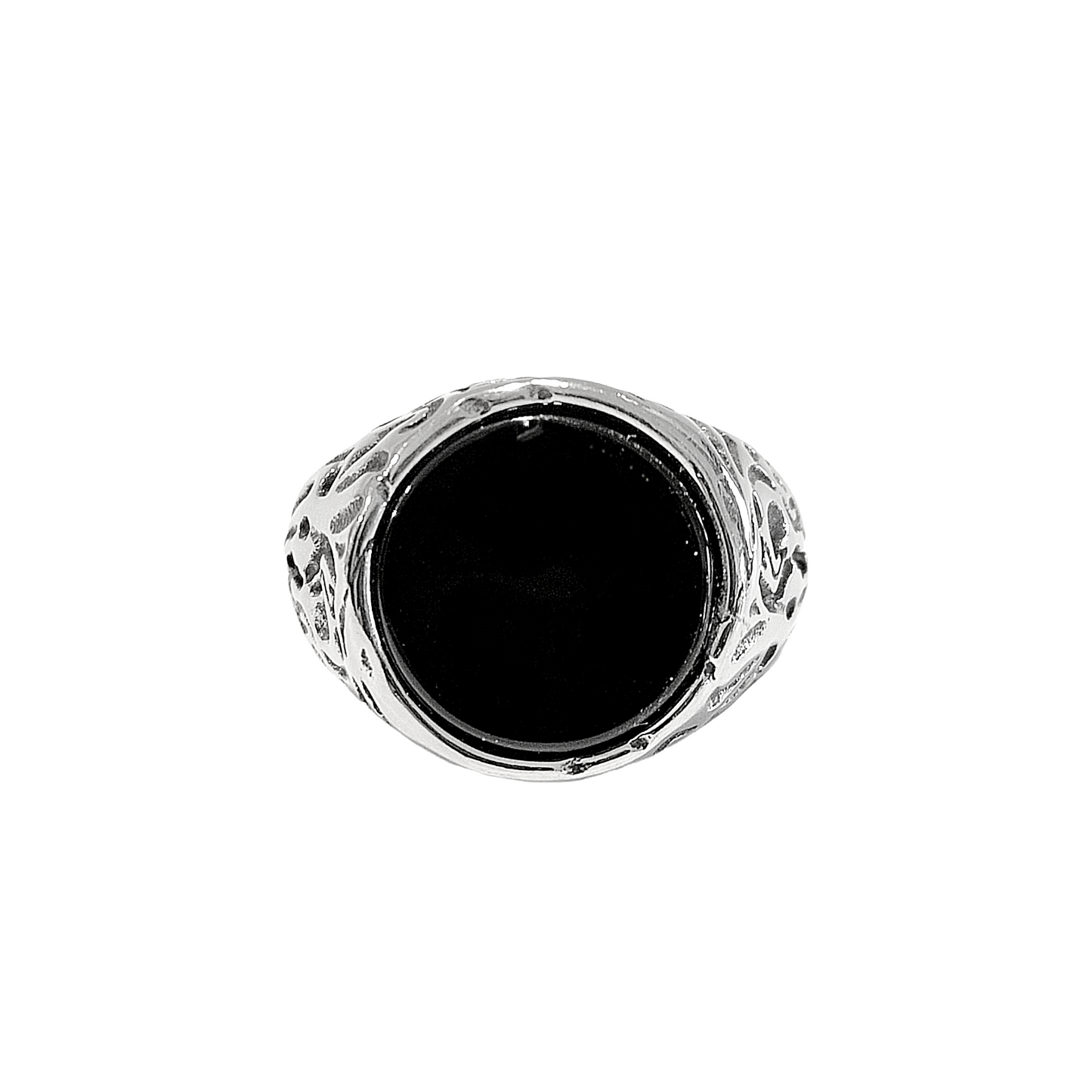 Soda - Black stone ring