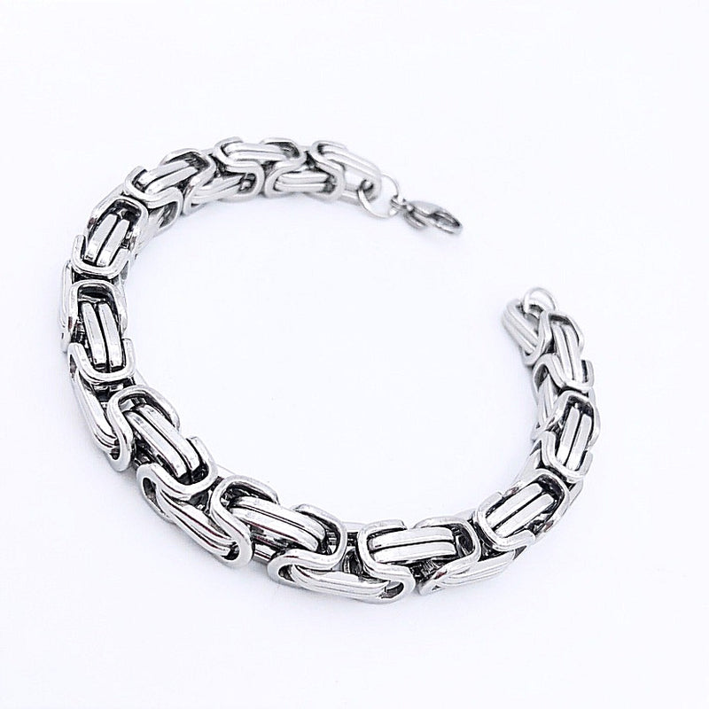 SODA - Byzantine steel mesh bracelet