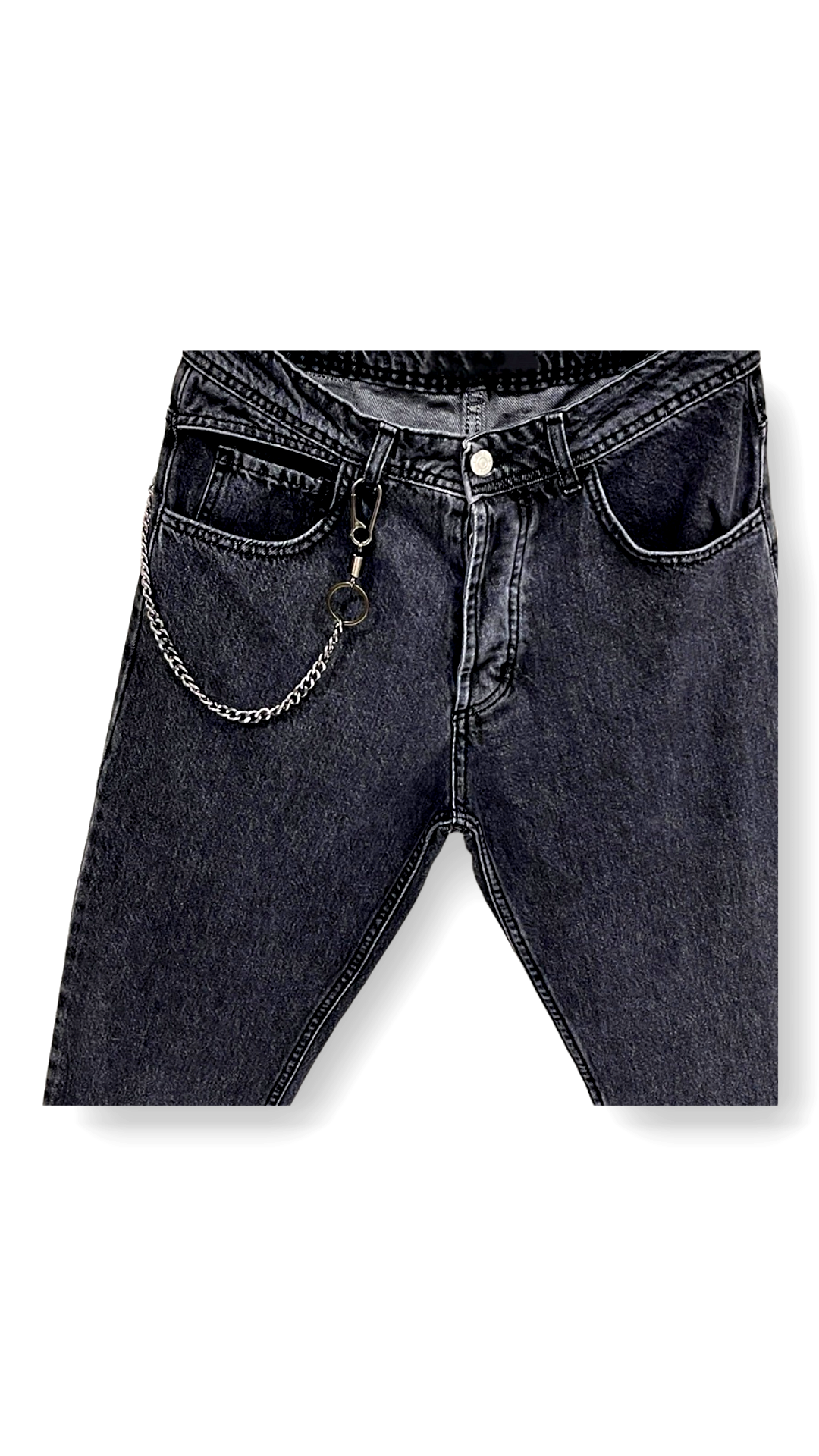 LIBERTY - Carrot Jeans - Black wash