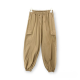 One size 40/46 beige cargo trousers