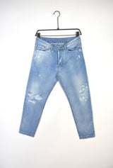 LIBERTY - Carrot jeans - destroyed stone wash