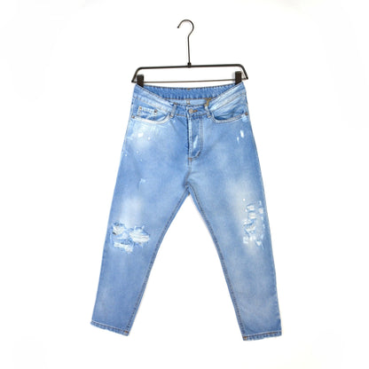 LIBERTY - Jeans Carrot - destroy stone wash