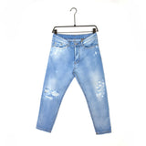 LIBERTY - Carrot jeans - destroyed stone wash