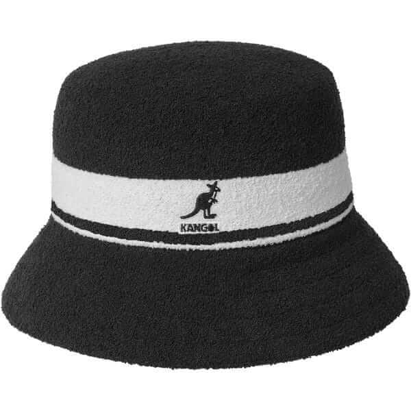 Kangol - Bermuda Stripe Bucket Black