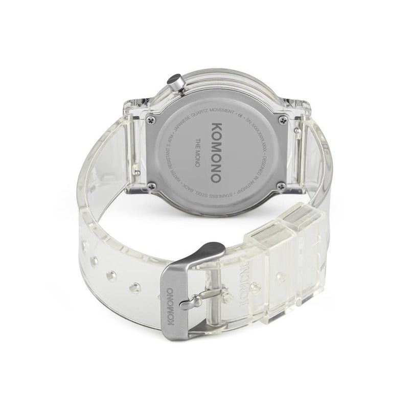 KOMONO Mono Clear Watch - 4331 Crystal