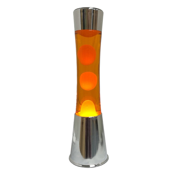 Lava Lamp - Orange magma table lamp