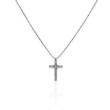SODA - steel necklace - cross