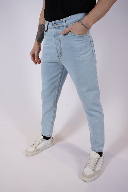 LIBERTY - Carrot Jeans - Vintage light Blue