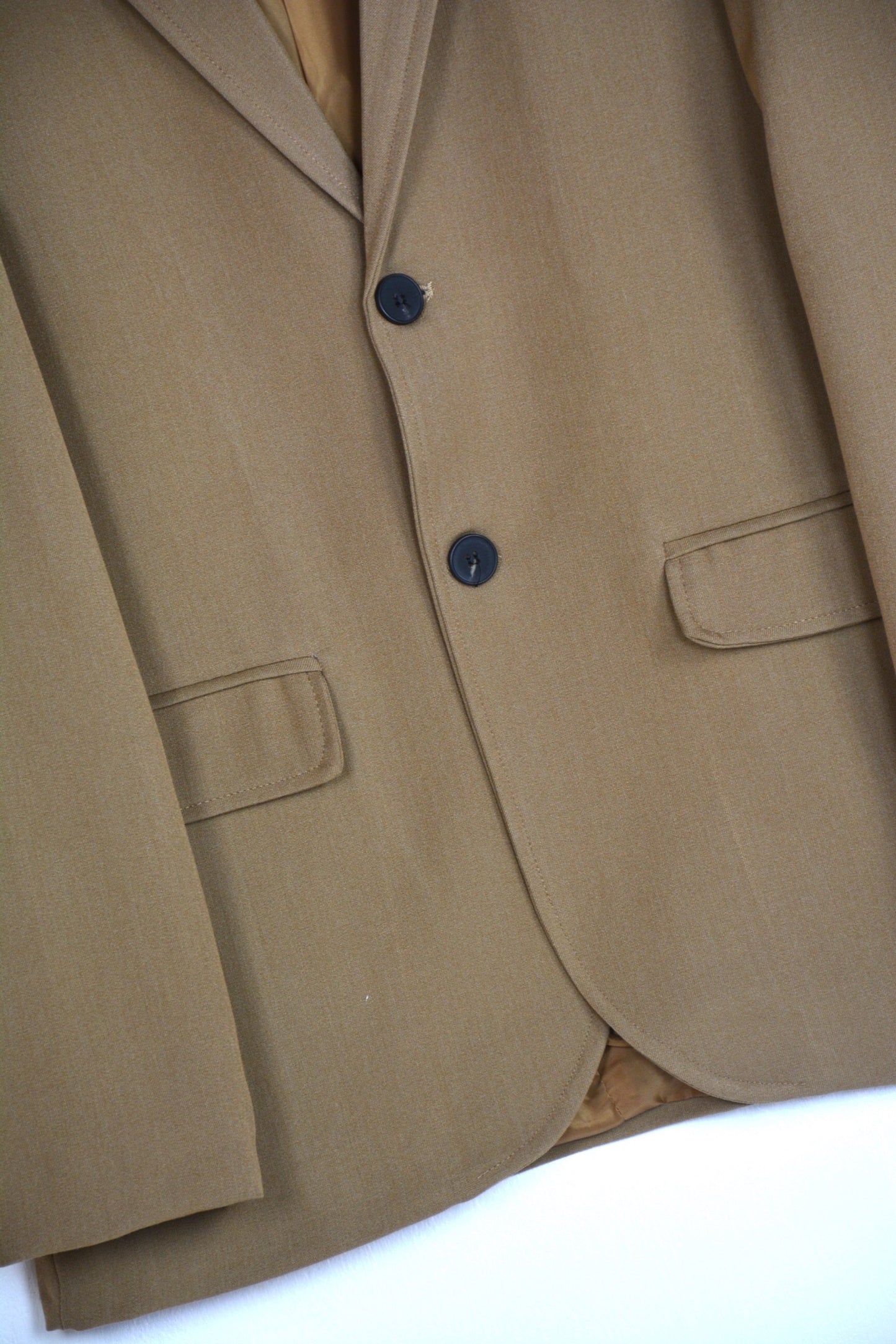 LIBERTY - Two-button single-breasted jacket - camel