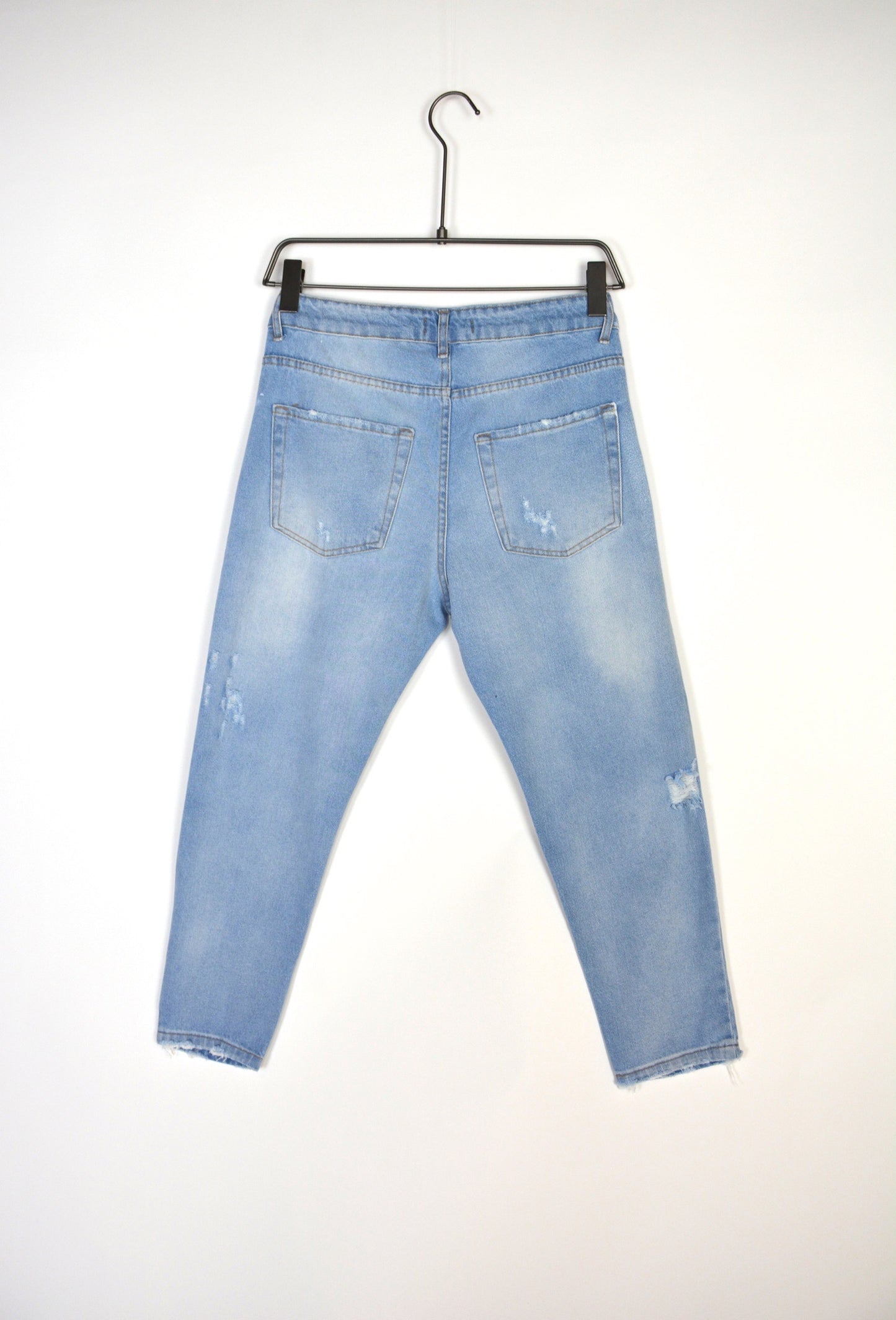 LIBERTY - Carrot jeans - destroyed stone wash