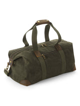 SODA - Borsone Heritage Waxed Canvas - verde militare