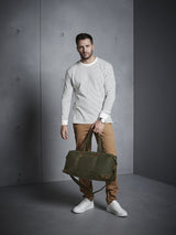 SODA - Borsone Heritage Waxed Canvas - verde militare