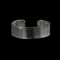 SODA - SMALL BAND SLAVE BRACELET
 25 mm aged silver